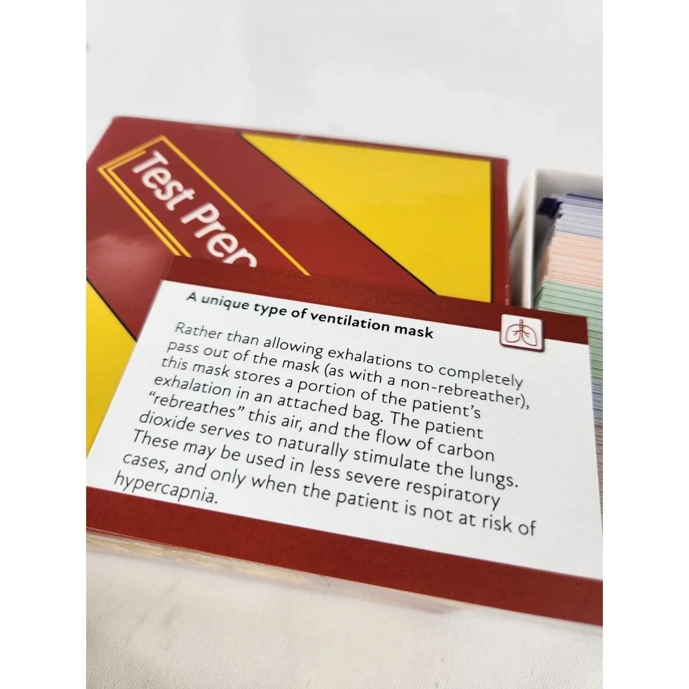 Test‎ Prep Books EMT Flash Cards Emergency Medicine Exam Preparation English